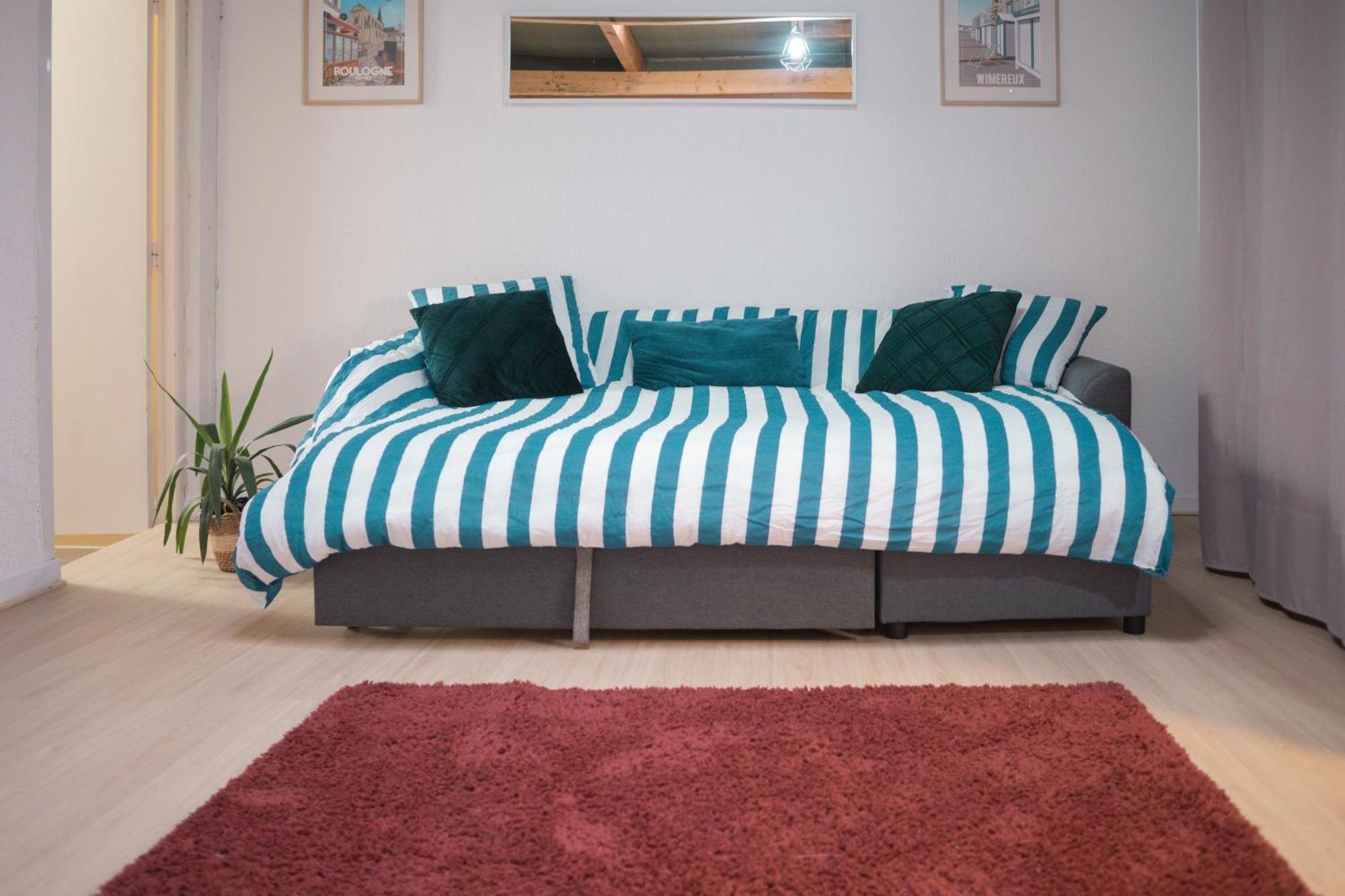 Spa Central Charmant Duplex Cosy 90M2 A 300M Rue Pietonne Et 500 M Du Port 滨海布洛涅 外观 照片