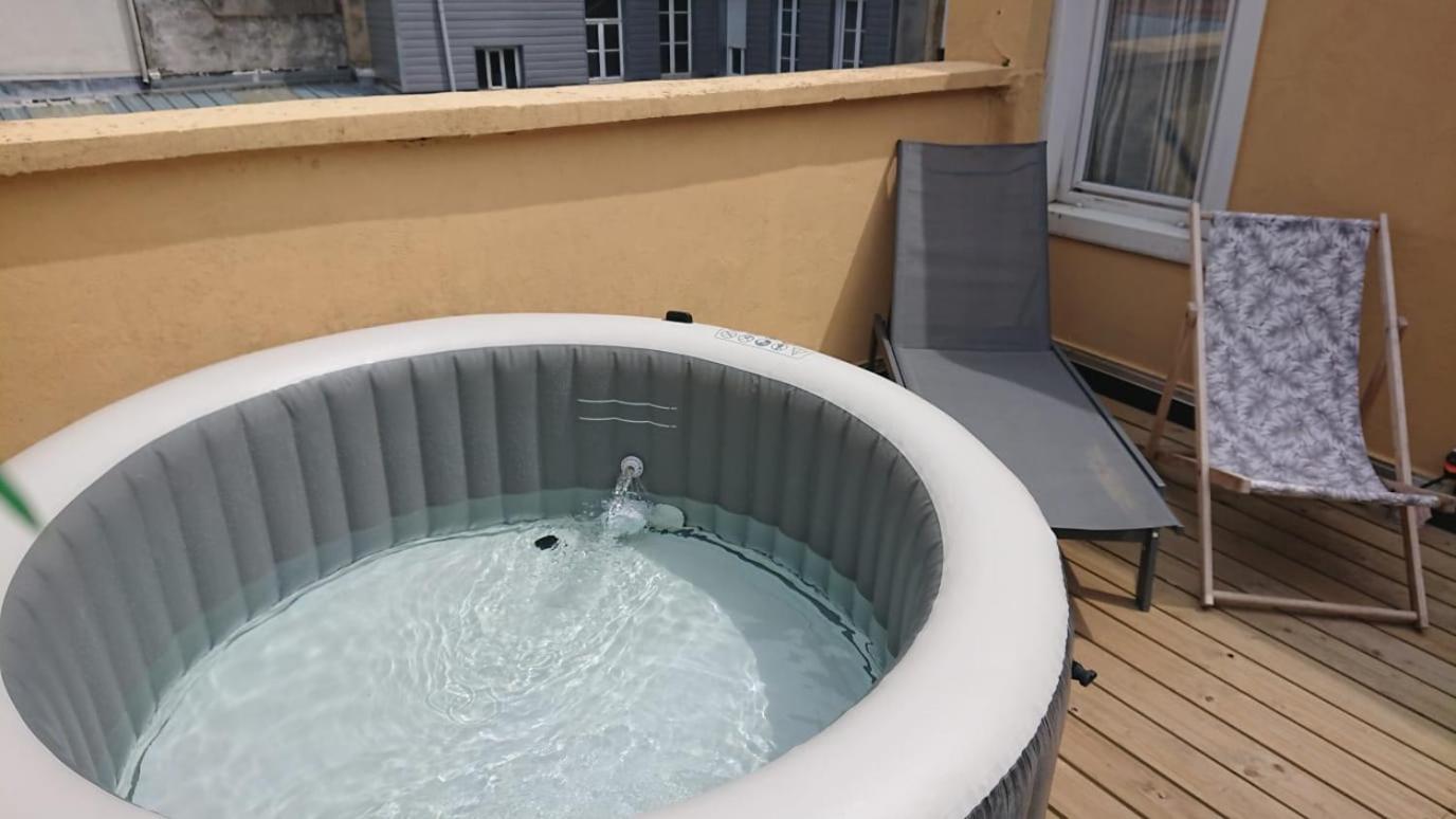 Spa Central Charmant Duplex Cosy 90M2 A 300M Rue Pietonne Et 500 M Du Port 滨海布洛涅 外观 照片