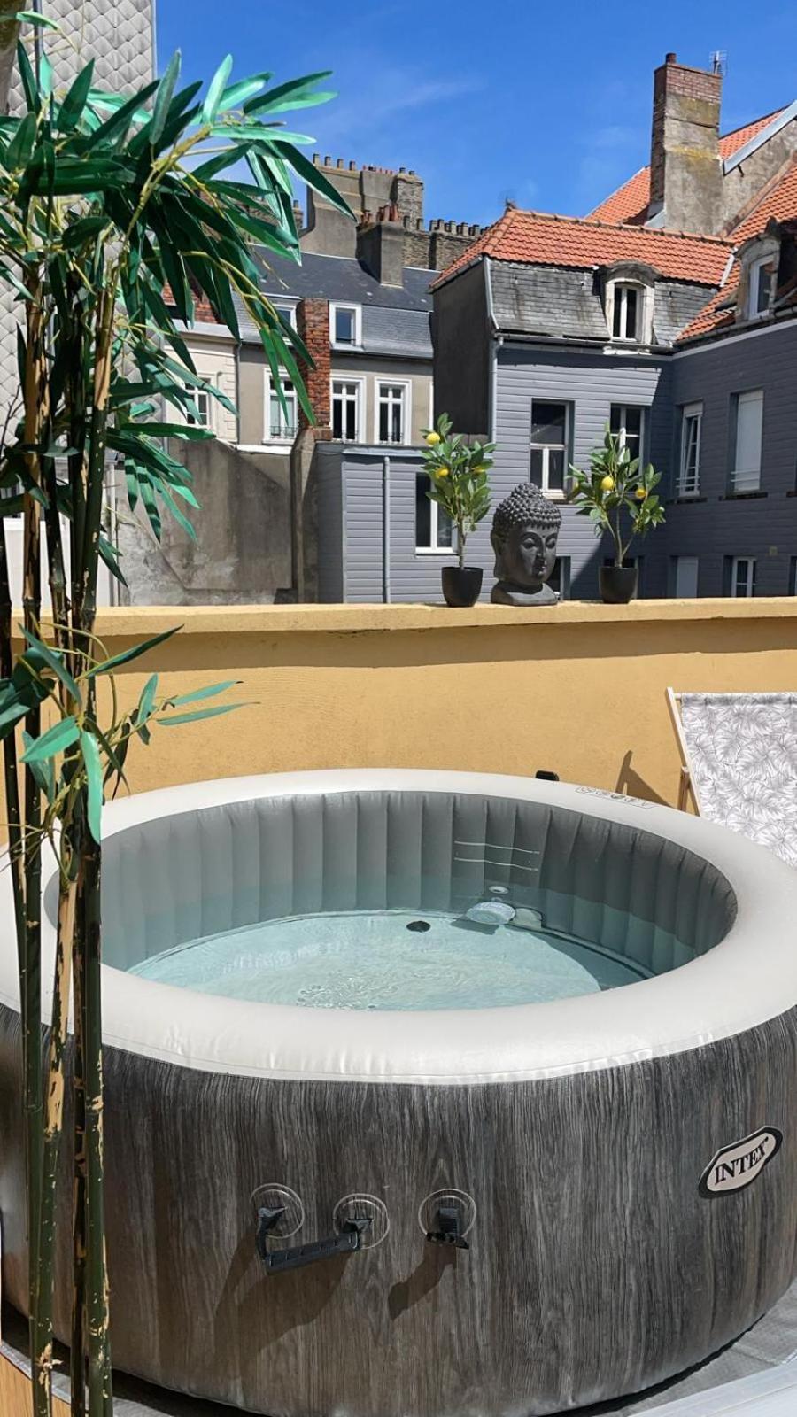 Spa Central Charmant Duplex Cosy 90M2 A 300M Rue Pietonne Et 500 M Du Port 滨海布洛涅 外观 照片
